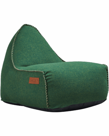 Elegant Cobana Green Sækkestol – Stilfuld Komfort Tilbud!
