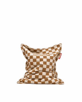 Fatboy Original Slim Teddy Sækkestol – Chess Almond Creme Tilbud