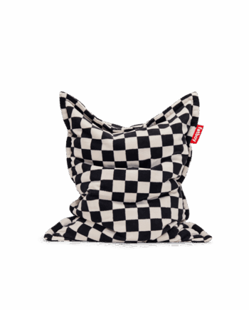 Fatboy Original Slim Teddy Sækkestol – Chess Black Ecru Tilbud!
