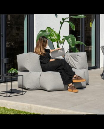 Heaven Udendørs Sækkestol Polyester B152 Lysegrå