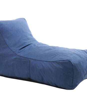 Homeville Lounge Sækkestol Stof Denim 106x69x67cm