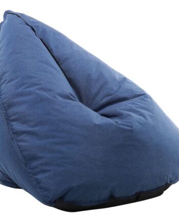 Homeville Oval Sækkestol Stof Denim