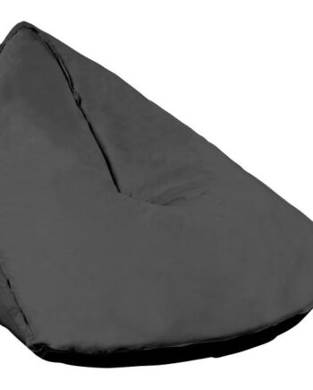 Homeville Oval Sækkestol Stof Antracit 100x94x81cm