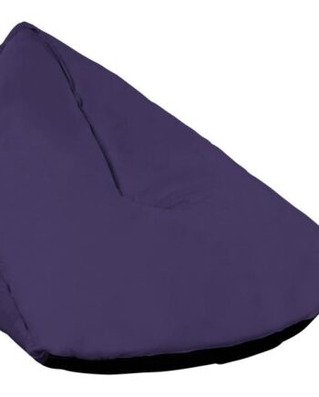 Homeville Oval Sækkestol Stof Lilla 100x94x81cm