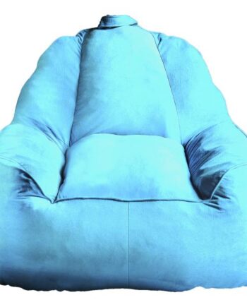 Homeville Selvlysende Sækkestol Blå 80x90x73cm