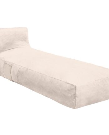 Homeville Lounge Sækkestol Creme 200x70x65cm